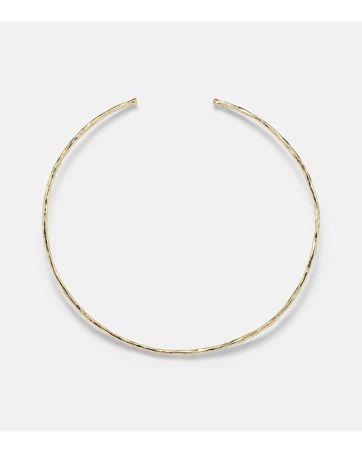 Octavia Elizabeth Metallic Octavia 18Kt Choker With Diamonds