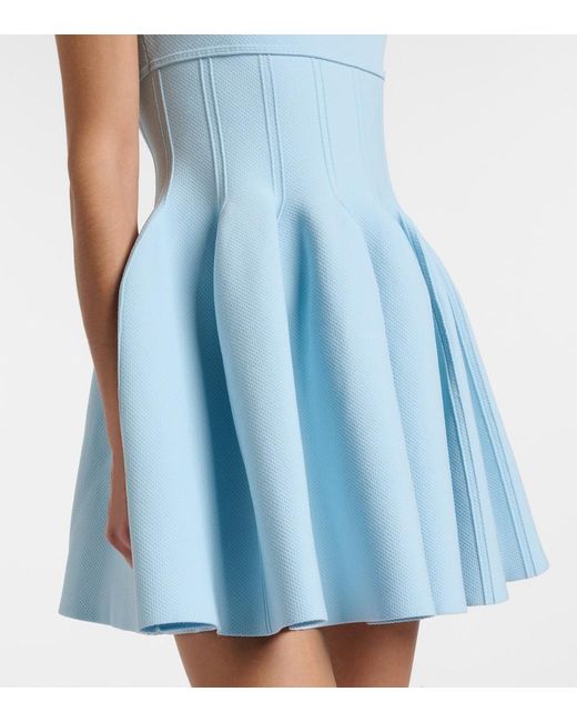 Jonathan Simkhai Blue Gallagher Minidress