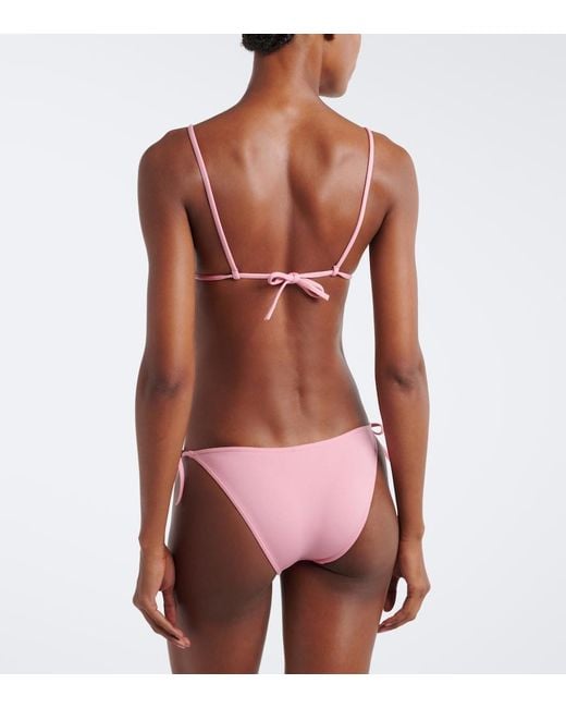 Eres Pink Mouna Bikini Top