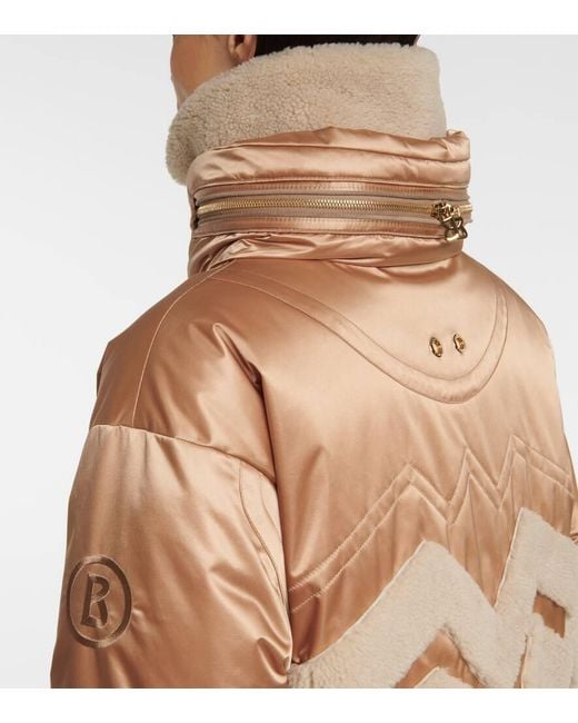 Bogner Natural Skijacke Milia Mit Shearling