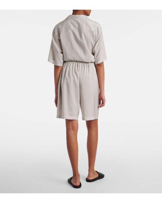 Short Zinnia Raye En Soie The Row en coloris White