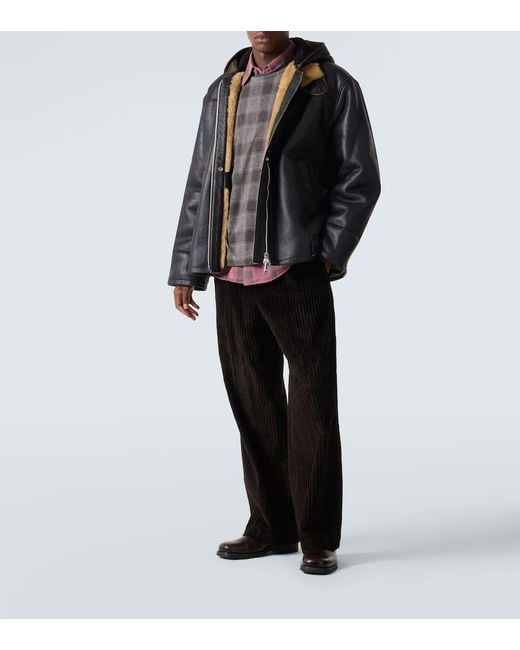 Our Legacy Longsleeve Box Aus Baumwoll-Jersey in Gray für Herren