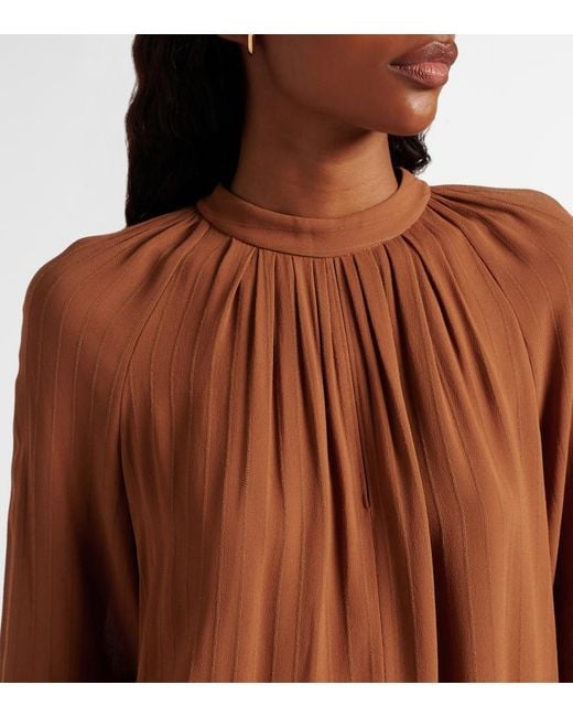 Joseph Brown Garcia Draped Blouse