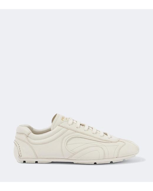Prada Multicolor Montecarlo Re-Edition 2005 Antiqued Nappa Leather Sneakers for men