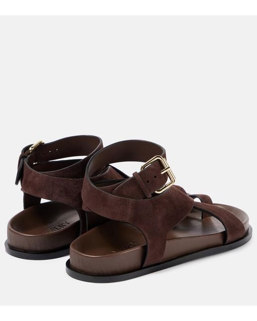 A.Emery Brown Jalen Suede Sandals