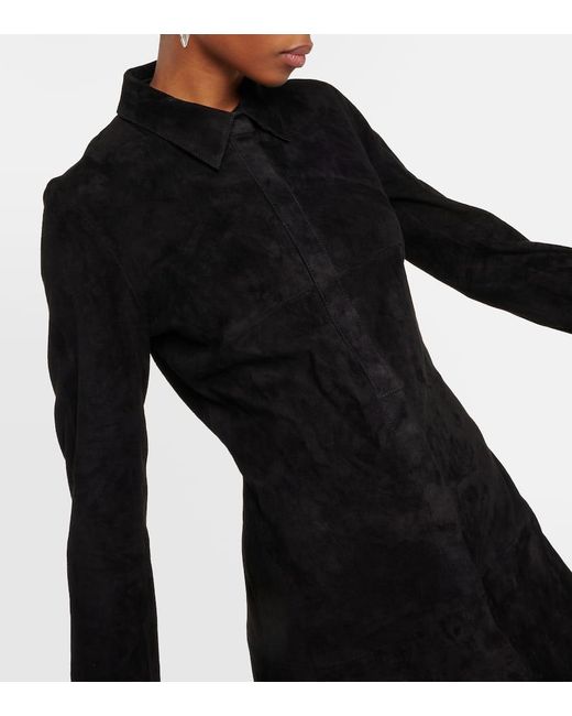 Stouls Black Becky Suede Coat