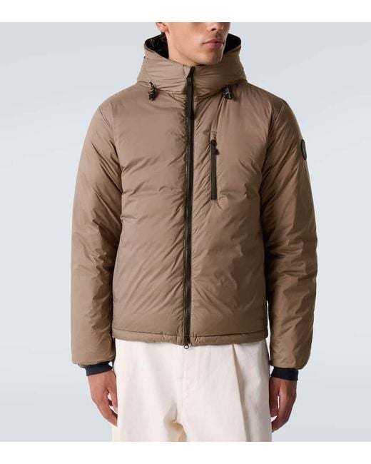 Chaqueta De Plumas Lodge Con Capucha Canada Goose de hombre de color Brown