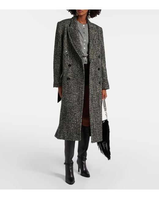 Cardigan Idesia De Lana Y Cachemir Isabel Marant de color Gray
