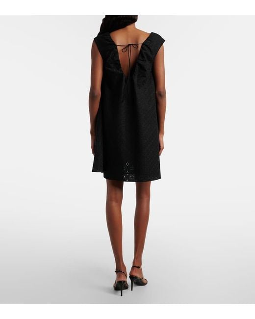 Faithfull The Brand Black Minikleid Juana