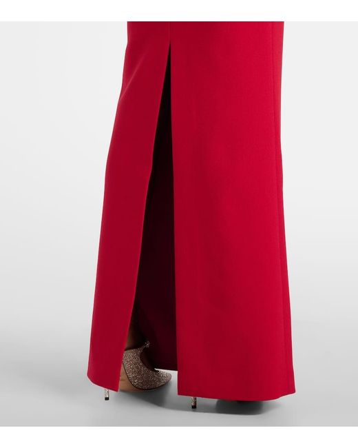 Robe Longue Akari A Ornements Rebecca Vallance en coloris Red