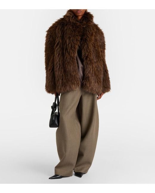 Magda Butrym Brown Cropped Jacket