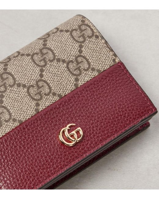 Gucci Purple Marmont Mini Wallet