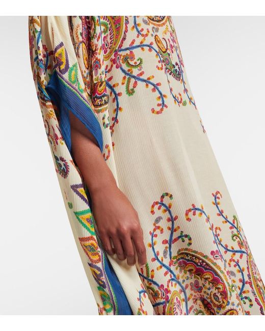 Etro Natural Paisley Kaftan