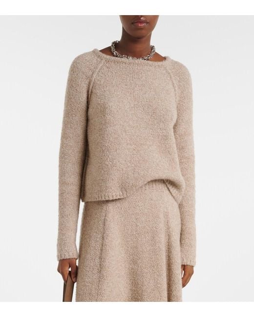 Pullover di Agnona in Natural
