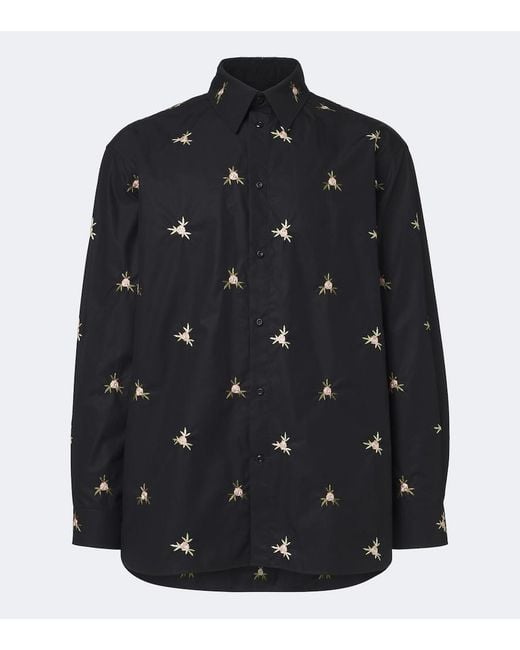 Camicia di Simone Rocha in Black da Uomo