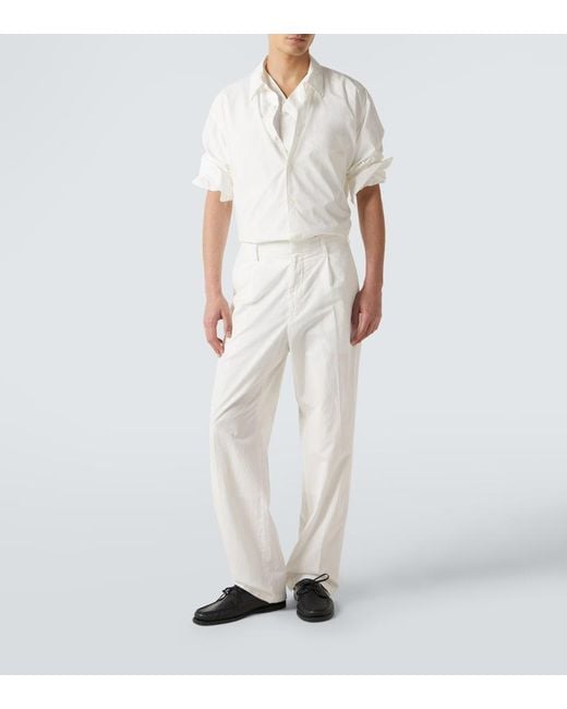 Camicia di Auralee in White da Uomo