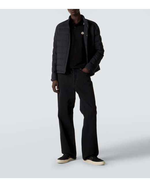 Moncler Blue Selves Down Jacket for men