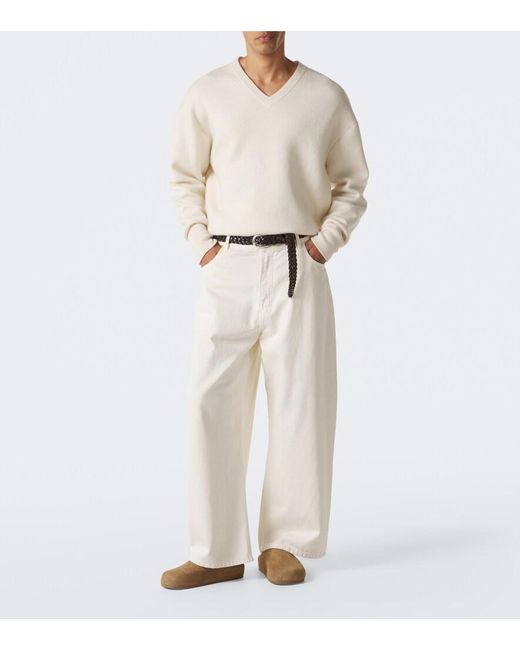 Studio Nicholson Brown Wearing Suede Mules for men
