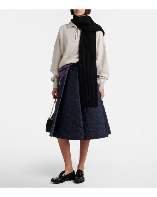 Sciarpa di Prada in Black