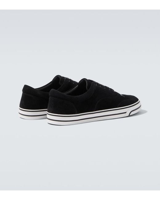Dolce & Gabbana Black Suede Sneakers for men