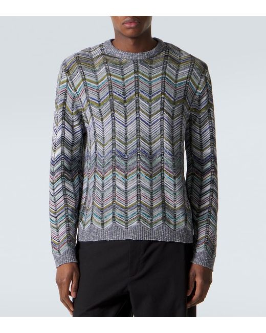 Pullover di Missoni in Gray da Uomo