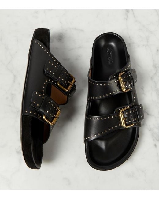 Isabel Marant Black Sandals