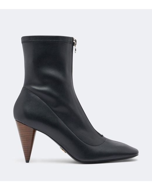 Stella McCartney Black Zipped Ankle Boots