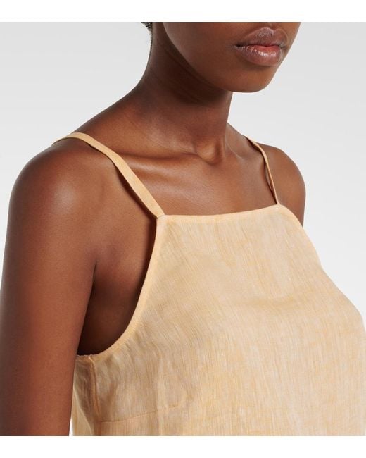 Eres Natural Gentille Linen Top