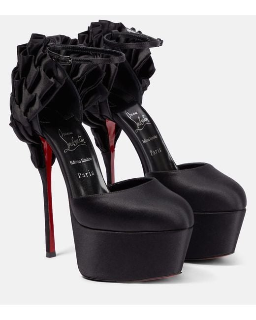 Louboutin plateau hotsell high heels