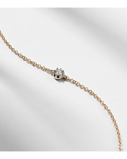 STONE AND STRAND Metallic The Alibi 10Kt Bracelet With Diamond