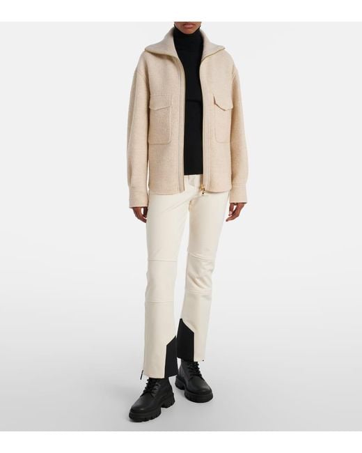 Moncler Black Wool-Blend Turtleneck Sweater