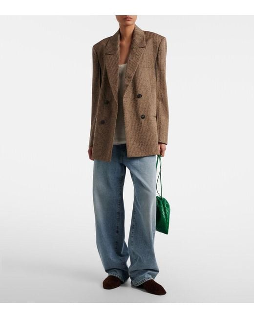Herbert Levine Brown Soft Touch Shearling Loafers