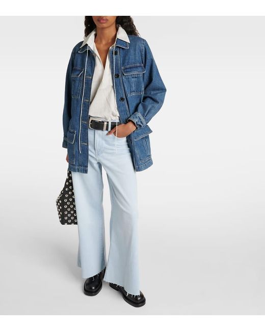 Veste En Jean FRAME en coloris Blue