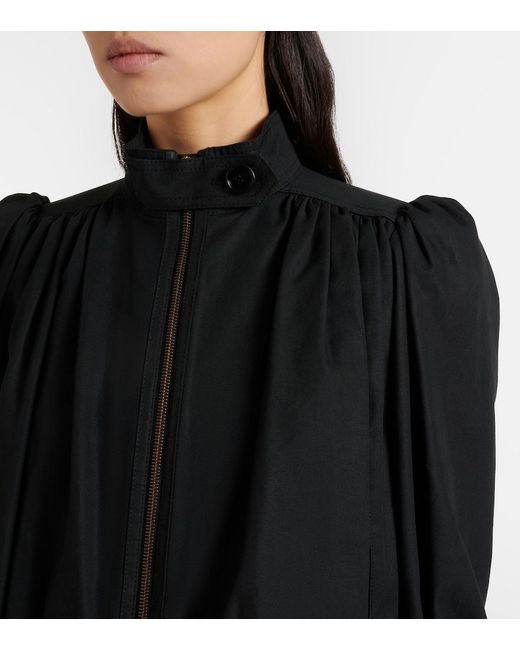 Chloé Black Cropped Jacket
