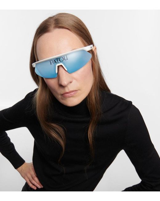 Patou Blue X Bolle Shield Sunglasses