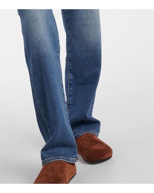 Jeans Regular Ellie A Vita Alta di 7 For All Mankind in Blue