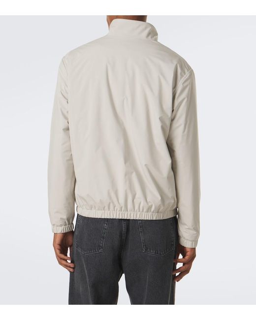 Lardini White Technical Jacket for men