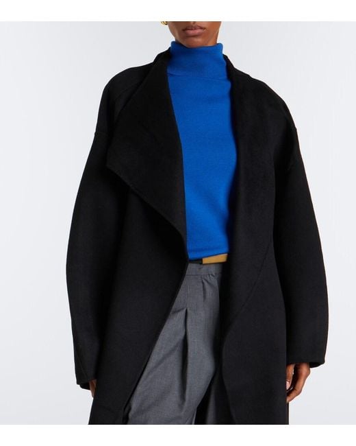 Frankie Shop Blue Eve Wool Turtleneck Sweater
