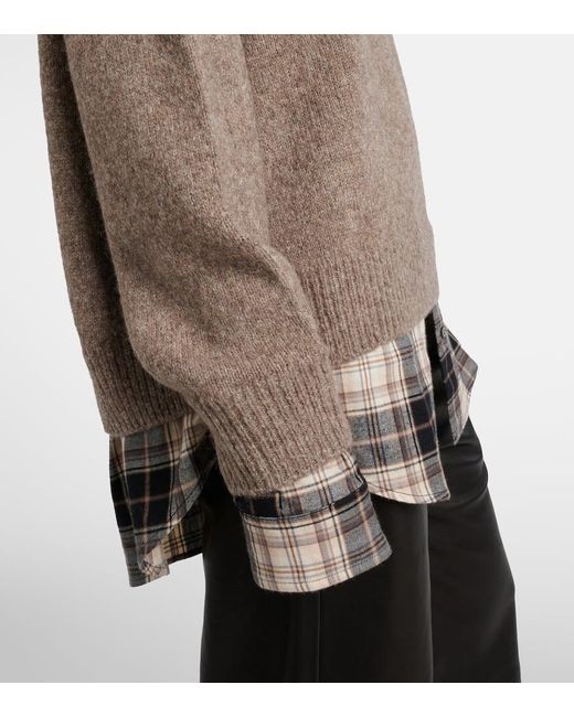 Pullover di Acne in Brown