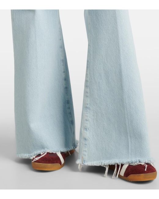 FRAME Blue The Lax Flared Jeans