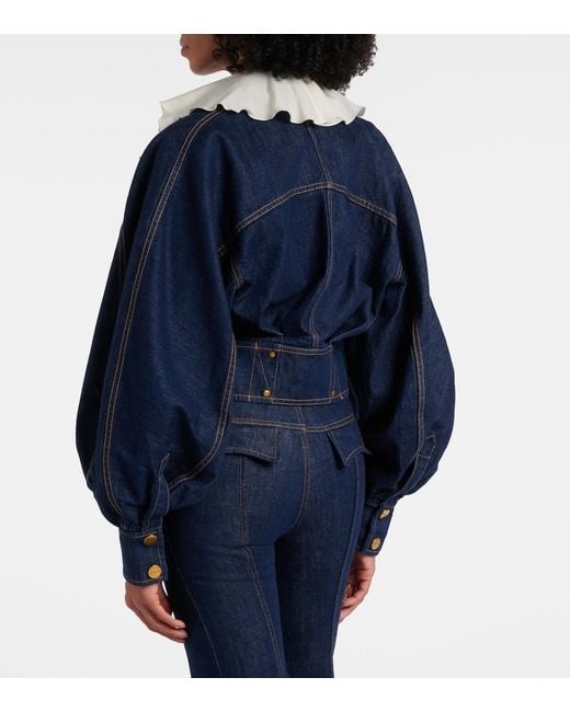 Zimmermann Blue Luna Denim Jacket