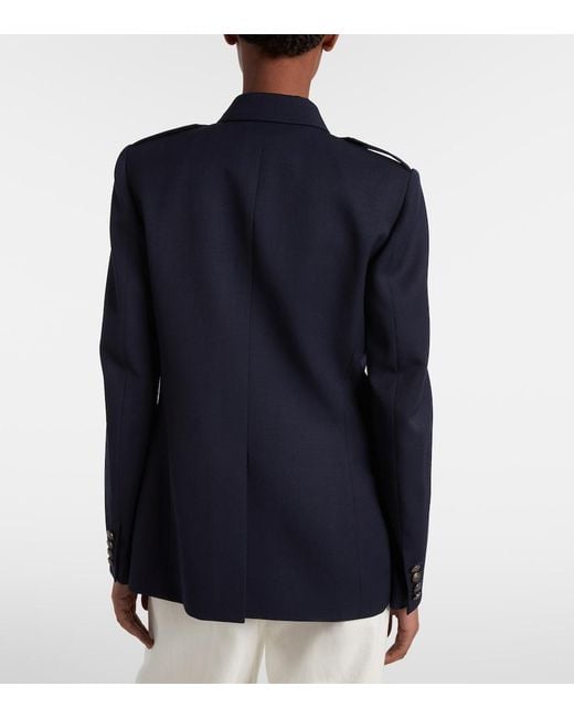 Ralph Lauren Blue Wool Jacket