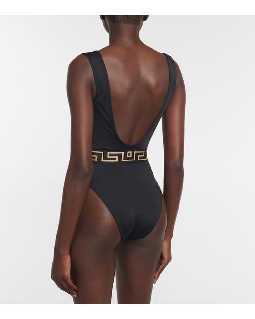 Versace Black One-Piece