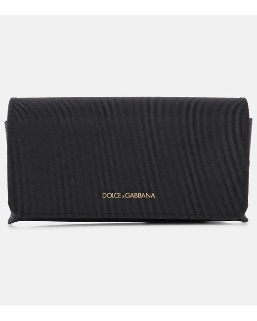 Dolce & Gabbana Brown Devotion Oval Sunglasses