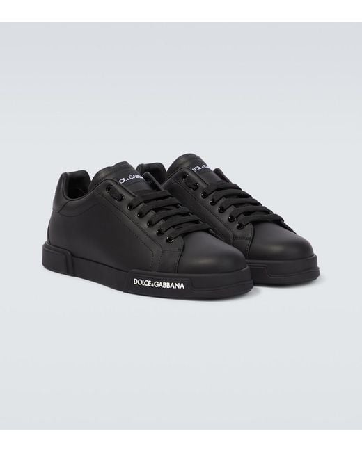 Dolce & Gabbana Black Sneakers for men