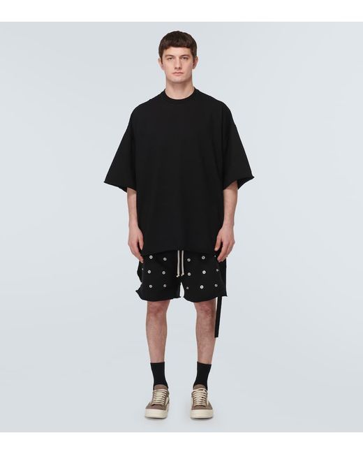 Rick Owens T-Shirt Tommy Aus Baumwoll-Jersey in Black für Herren