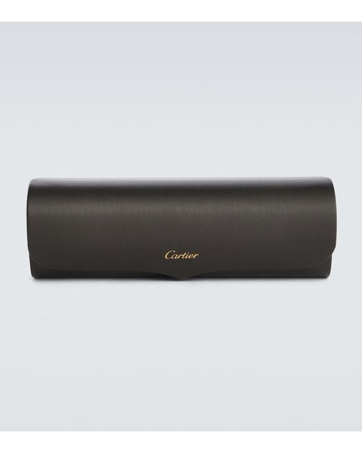 Cartier Multicolor Pasha De Cartier Round Sunglasses for men