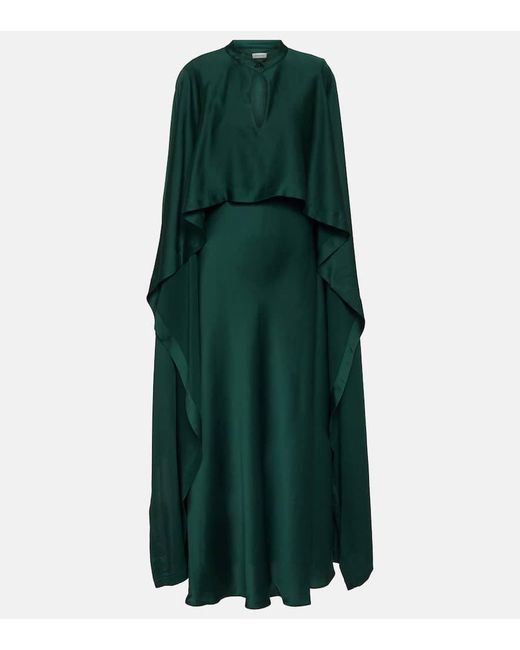 Abito Lungo Amory di Jonathan Simkhai in Green