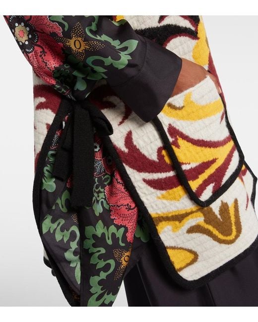 LaDoubleJ Multicolor My Power Patterned Cape