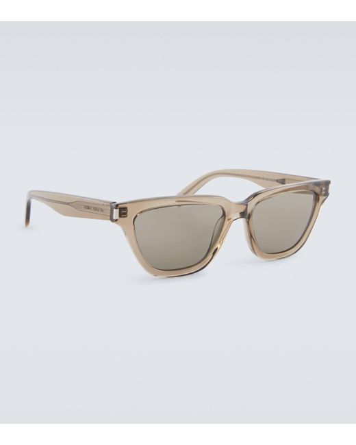 Saint Laurent Gray Sl 462 Sulpice Square Sunglasses for men